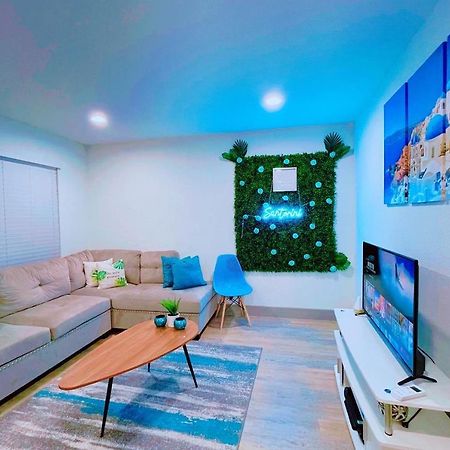 Modern Santorini Suite Houston Nrg Tmc Luxurious Walkable Exteriör bild