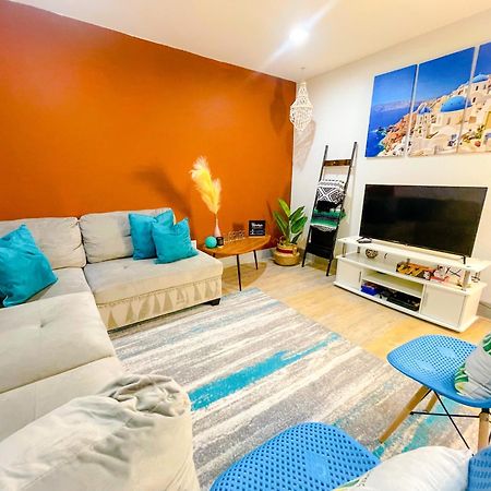 Modern Santorini Suite Houston Nrg Tmc Luxurious Walkable Exteriör bild