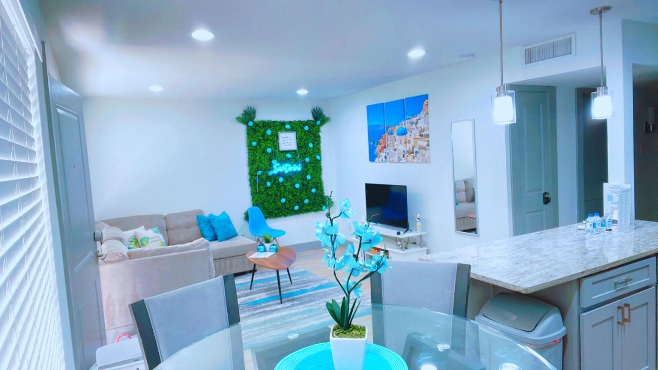 Modern Santorini Suite Houston Nrg Tmc Luxurious Walkable Exteriör bild