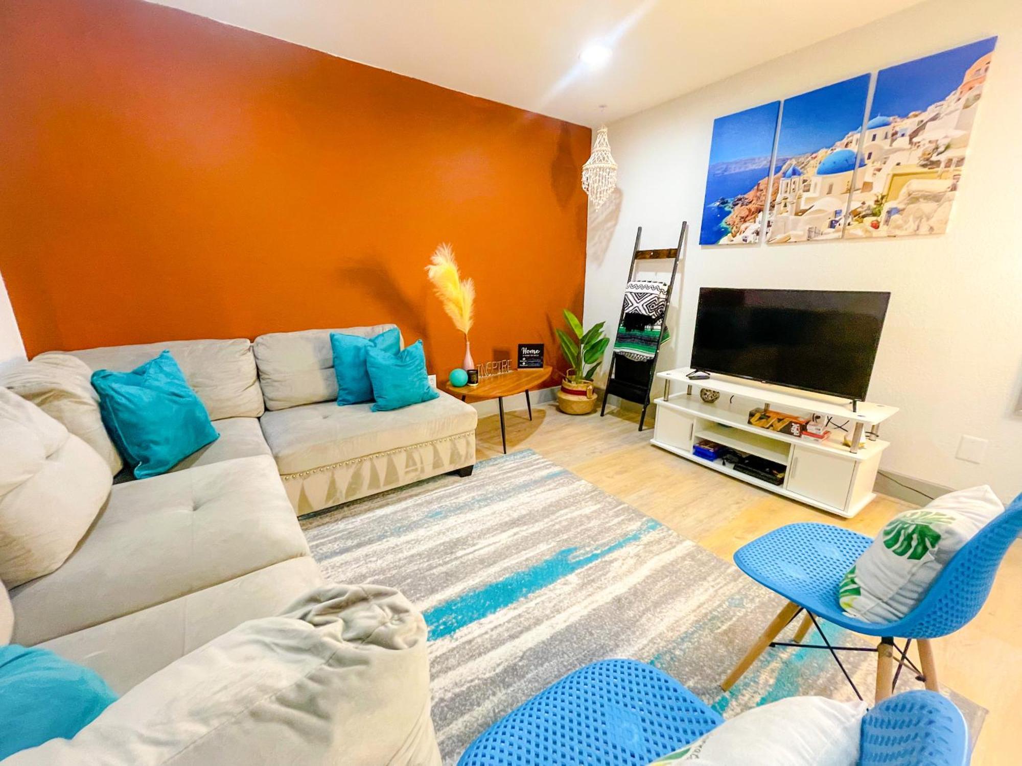 Modern Santorini Suite Houston Nrg Tmc Luxurious Walkable Exteriör bild